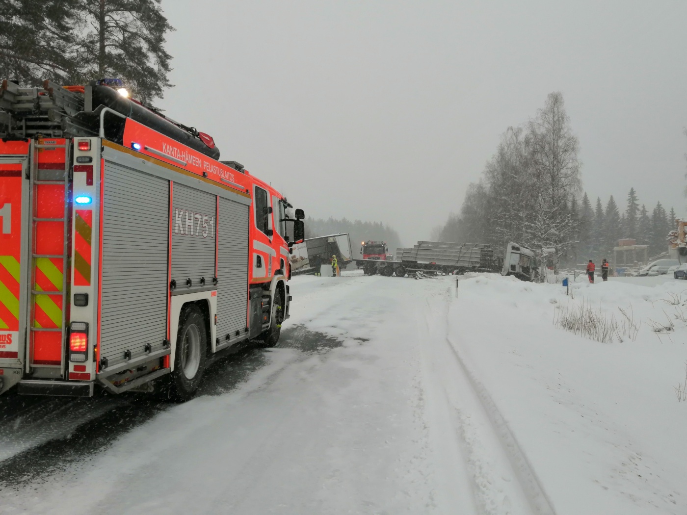 Tilannehuone.fi - 09.01.2023 11:41 Jokioinen: Tieliikenneonnettomuus: Pieni