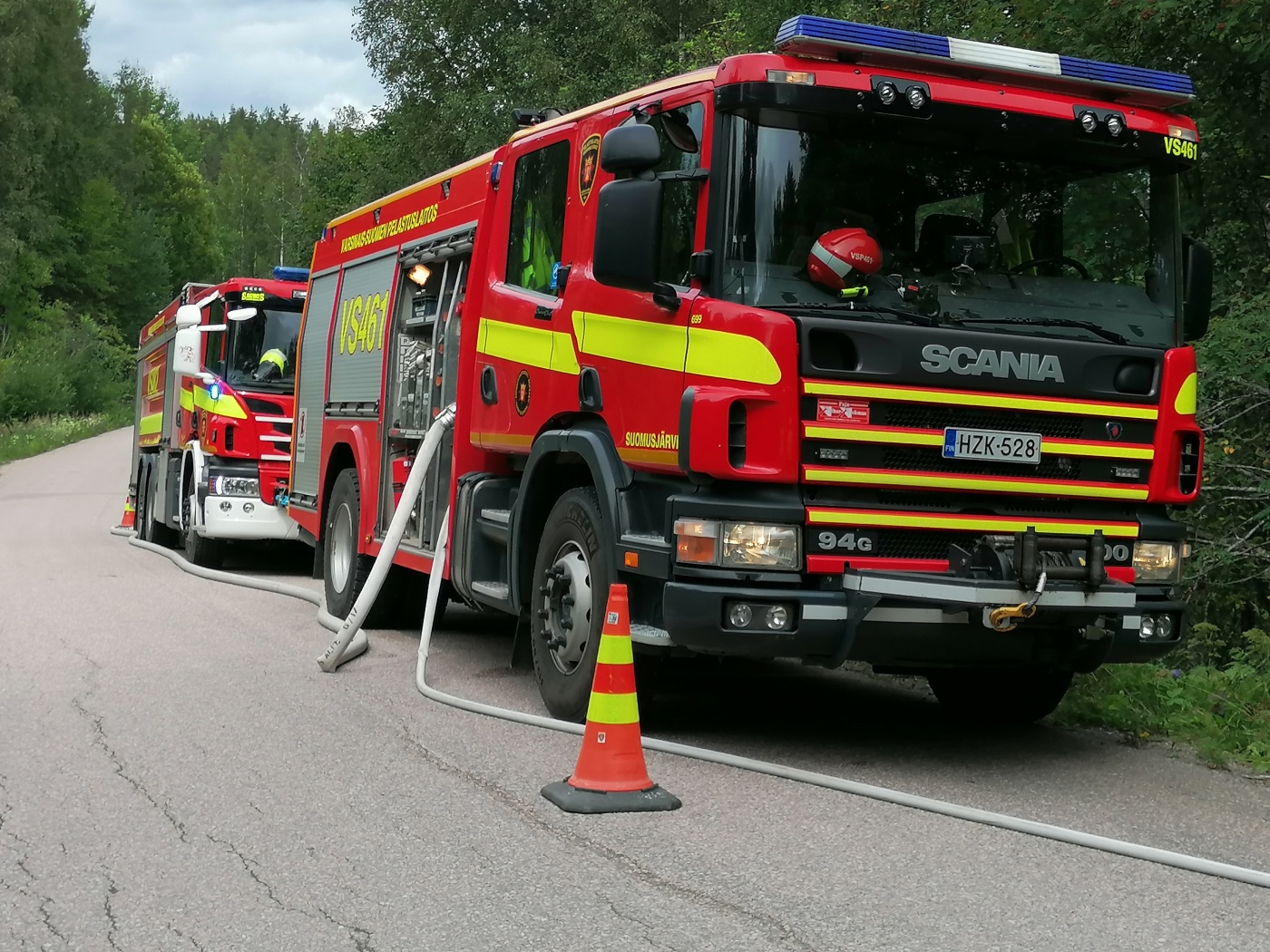 Tilannehuone.fi - Henkilöauto Suistui Tieltä Salossa, Kaksi Loukkaantui ...