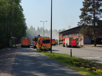 Tilannehuone.fi - Tulipalo Riihikallion Koulun Laajennustyömaalla ...