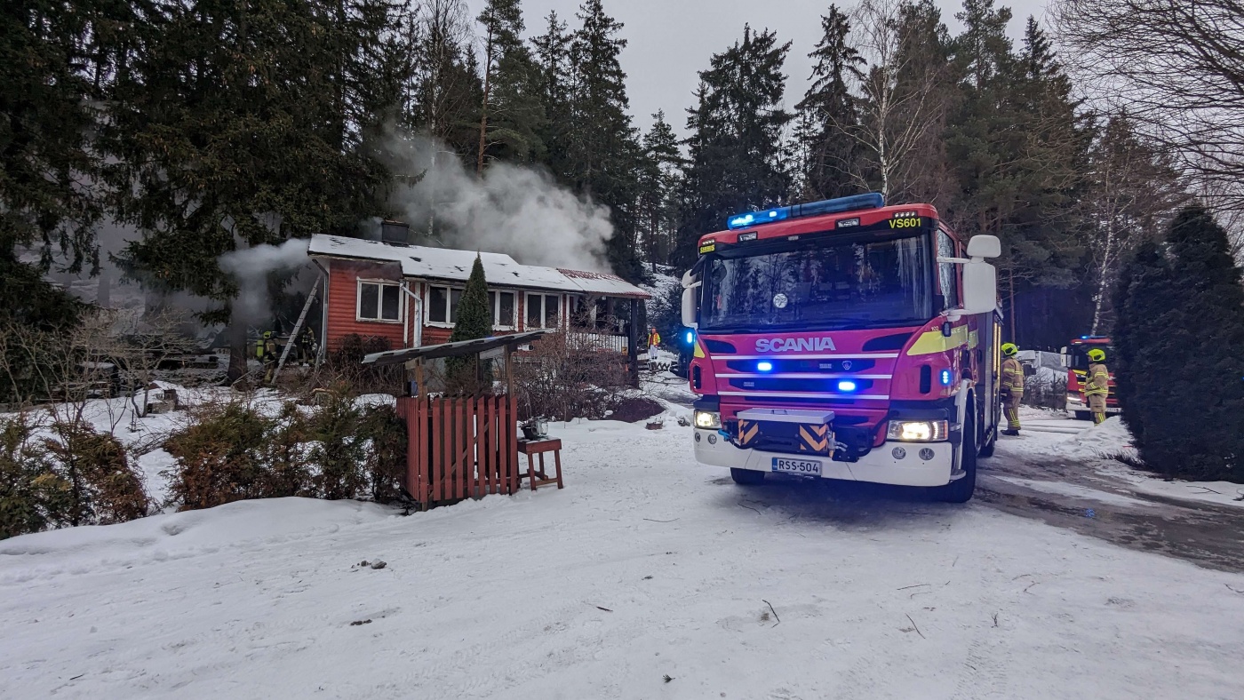 Tilannehuone.fi - Tulipalo Omakotitalossa Vanhalinnassa - Lieto ...