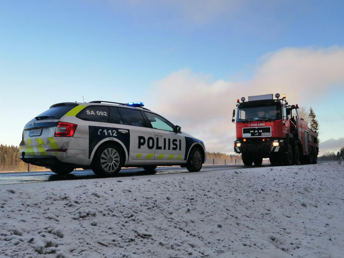 Tilannehuone.fi - Rekka Kaatui, Tukki Valtatien 2 Humppilassa ...