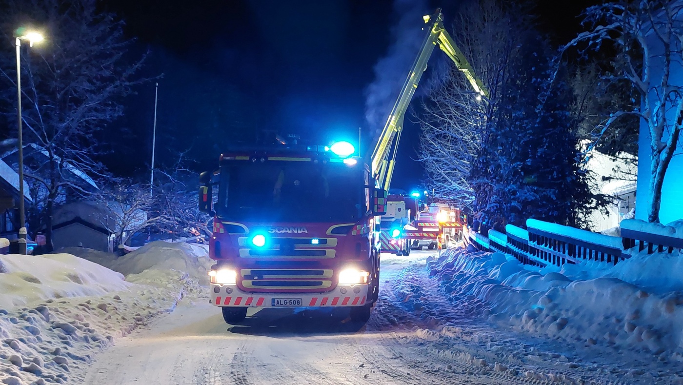 Tilannehuone.fi - Tulipalo Omakotitalossa Aapatiellä - Kuopio ...